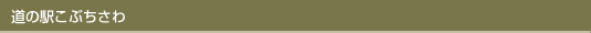 道の駅こぶちさわ